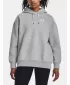 Ženski sweatshirt UNDER ARMOUR ESSENTIAL FLC OS HOODIE 1379495-012 SIVA