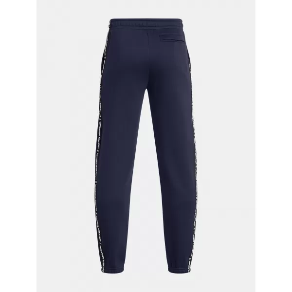  Trenirke za dječake UNDER ARMOUR B ICON FLC JOGGER TAPING 1390294-410 PLAVA 