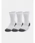 Čarape UNDER ARMOUR PERFORMANCE COTTON 3P MID 1379530-100 BIJELA