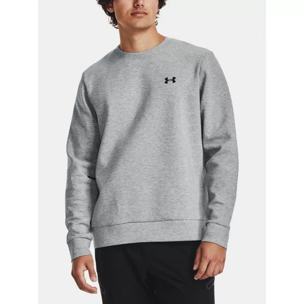  Muški sweatshirt UNDER ARMOUR UNSTOPPABLE FLC CREW 1381688-011 SIVA 