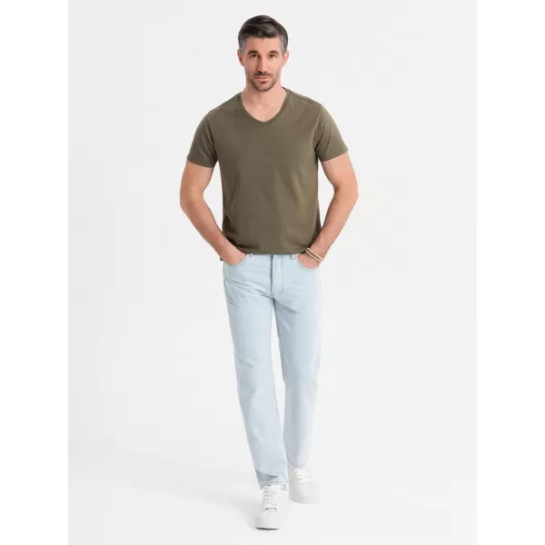  Košulja OMBRE OM-TSBS-0237 TAMNA MASLINA 