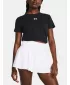 Ženska majica kratkih rukava UNDER ARMOUR CAMPUS CORE SS 1383648-001 CRNA