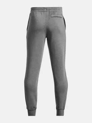 Trenirke za dječake UNDER ARMOUR RIVAL FLEECE JOGGERS 1379787-025 SIVA