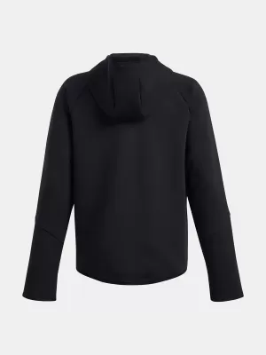 Trenirka za dječake UNDER ARMOUR B UNSTOPPABLE FLC FZ 1386687-001 CRNA