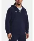 Muški sweatshirt UNDER ARMOUR RIVAL FLEECE FZ HOODIE 1379767-410 PLAVA