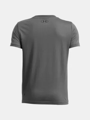 Majica za dječake UNDER ARMOUR B SPORTSTYLE LC SS 1389962-012 SIVA