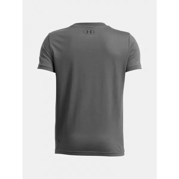  Majica za dječake UNDER ARMOUR B SPORTSTYLE LC SS 1389962-012 SIVA 