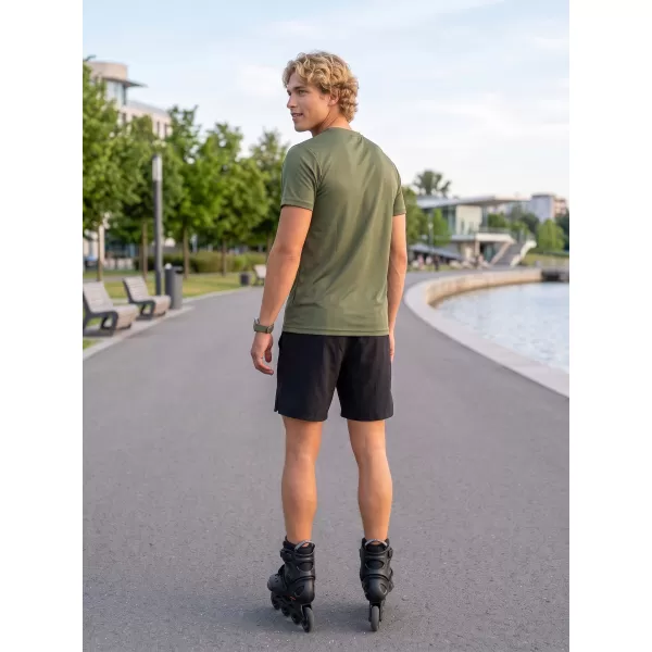  Funkcionalna muška majica ALTISPORT NoPrint NP/ALM421 KAKI 