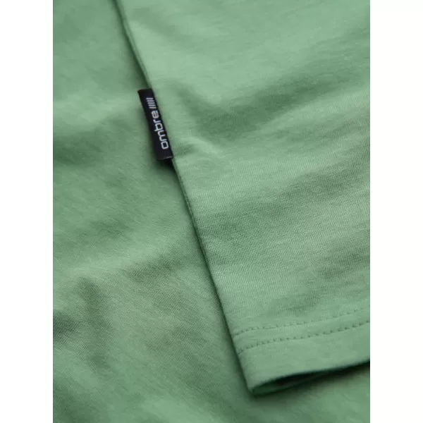  Košulja OMBRE OM-TSBS-0237 ZELENA 