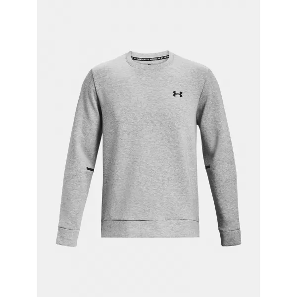  Muški sweatshirt UNDER ARMOUR UNSTOPPABLE FLC CREW 1381688-011 SIVA 