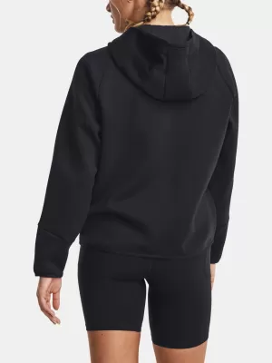 Ženski sweatshirt UNDER ARMOUR UNSTOPPABLE FLC FZ 1379842-001 CRNA