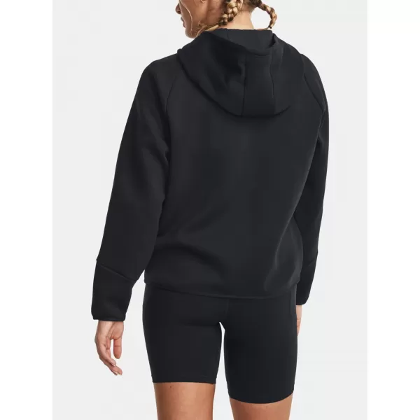  Ženski sweatshirt UNDER ARMOUR UNSTOPPABLE FLC FZ 1379842-001 CRNA 