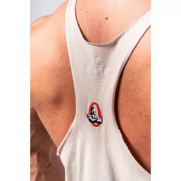  Washed muscle back stringer GOLDEN AGE 791 LIGHT GREY Nebbia 