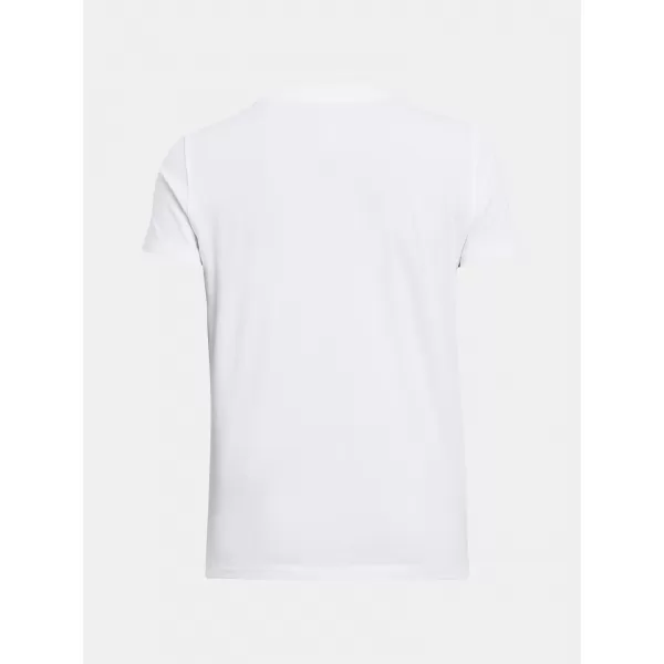  Ženska majica kratkih rukava UNDER ARMOUR CAMPUS CORE SS 1383648-100 BIJELA 