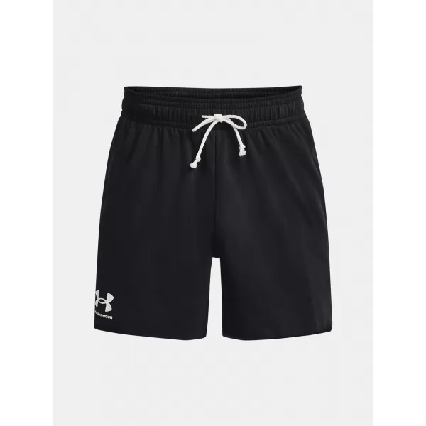  Muške kratke hlače UNDER ARMOUR RIVAL TERRY 6IN SHORT 1382427-001 CRNA 