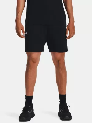 Muške kratke hlače UNDER ARMOUR ESSENTIAL FLEECE SHORTS 1380377-001 CRNA