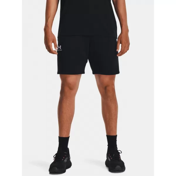  Muške kratke hlače UNDER ARMOUR ESSENTIAL FLEECE SHORTS 1380377-001 CRNA 