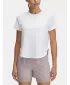 Ženska majica kratkih rukava UNDER ARMOUR LAUNCH ELITE SHORTSLEEVE 1389564-100 BIJELA
