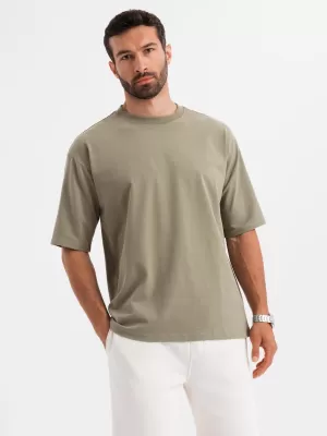 Košulja OMBRE OM-TSBC-0234 KAKI