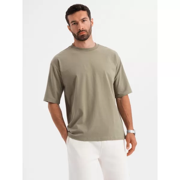  Košulja OMBRE OM-TSBC-0234 KAKI 