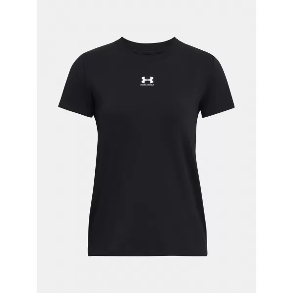  Ženska majica kratkih rukava UNDER ARMOUR CAMPUS CORE SS 1383648-001 CRNA 