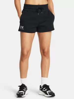 Ženske kratke hlače UNDER ARMOUR ICON FLEECE BOXER SHORTS 1382725-001 CRNA