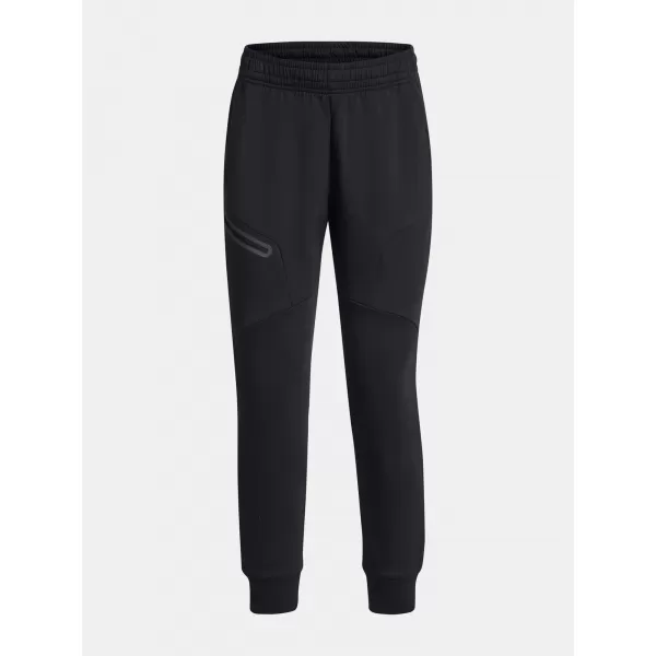  Ženske trenirke UNDER ARMOUR UNSTOPPABLE FLC JOGGER 1379846-001 CRNA 