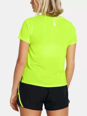 Ženska majica kratkih rukava UNDER ARMOUR LAUNCH SHORTSLEEVE 1382434-731 ZELENA