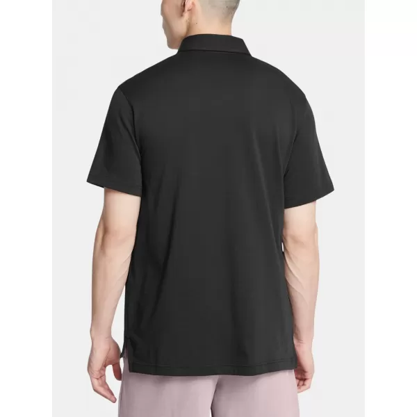  Muška majica kratkih rukava UNDER ARMOUR ICON POLO 1386608-001 CRNA 
