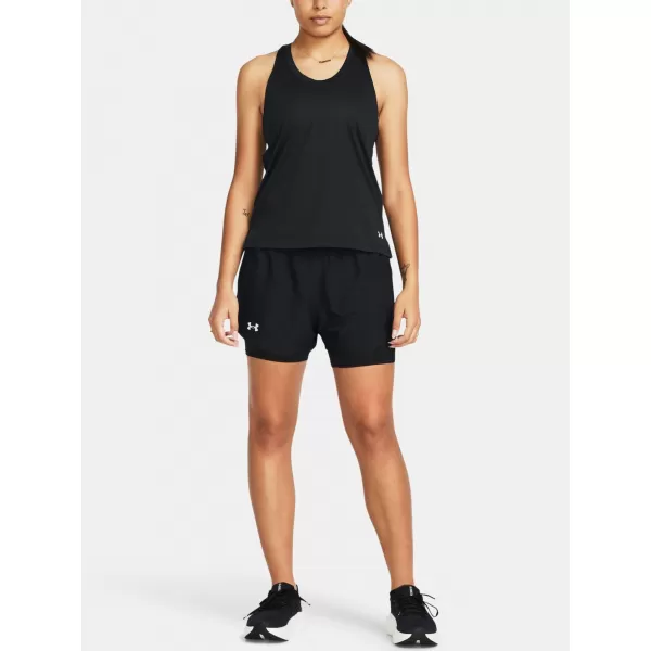  Ženske kratke hlače UNDER ARMOUR FLY BY 2-IN-1 SHORTS 1382440-001 CRNA 