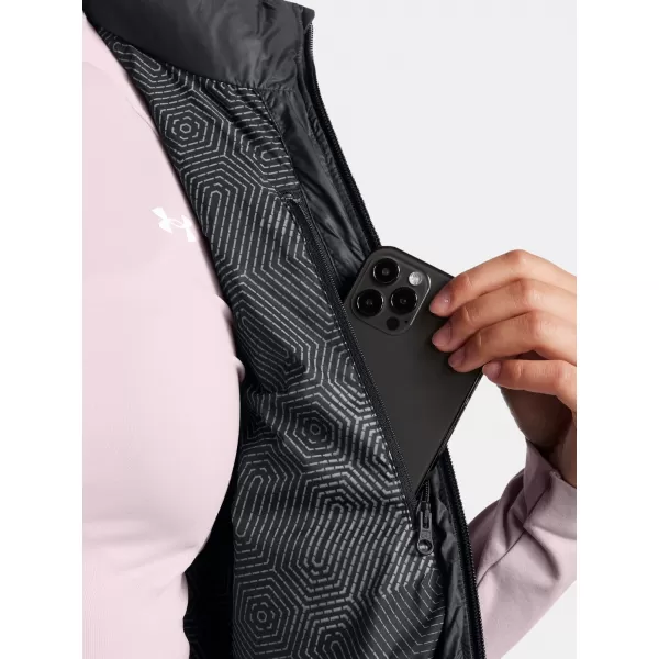  Ženski prsluk UNDER ARMOUR LEGEND DOWN VEST 1385853-001 CRNA 