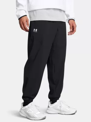 Muške trenirke UNDER ARMOUR VIBE WOVEN JOGGER 1386557-001 CRNA