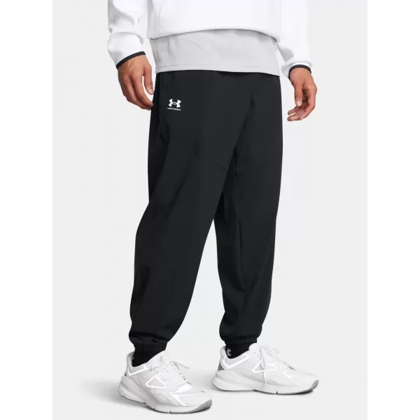  Muške trenirke UNDER ARMOUR VIBE WOVEN JOGGER 1386557-001 CRNA 