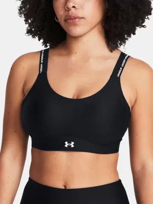 Ženski grudnjak UNDER ARMOUR INFINITY MID 2.0 RIB BRA 1385433-001 CRNA