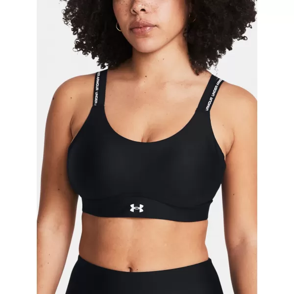  Ženski grudnjak UNDER ARMOUR INFINITY MID 2.0 RIB BRA 1385433-001 CRNA 