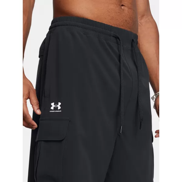  Muške kratke hlače UNDER ARMOUR VIBE WOVEN CARGO SHORT 1386560-001 CRNA 