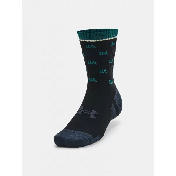  Čarape UNDER ARMOUR PERF COTTON NOV MID (2 PÁRY) 1379534-002 CRNA 