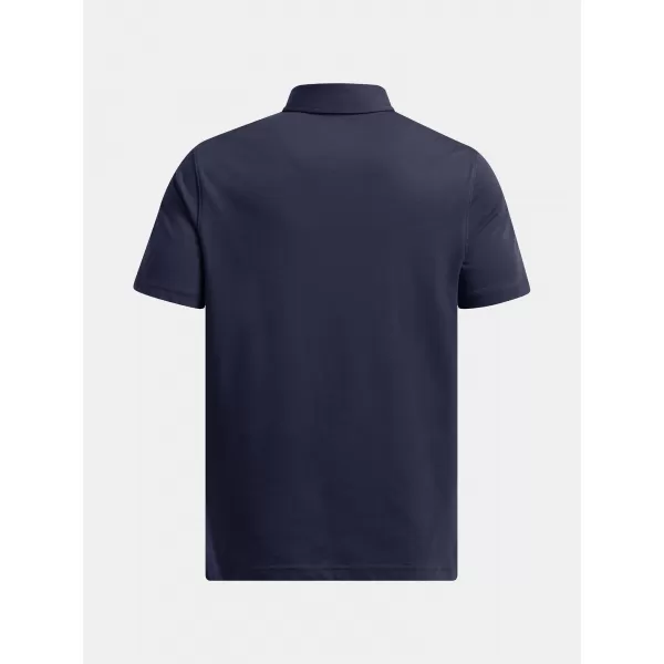  Muška majica kratkih rukava UNDER ARMOUR ICON POLO 1386608-410 PLAVA 