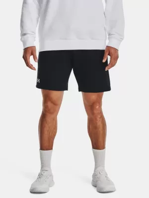 Muške kratke hlače UNDER ARMOUR RIVAL FLEECE SHORTS 1379779-001 CRNA