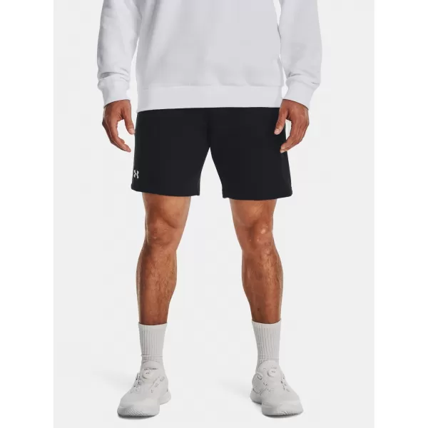  Muške kratke hlače UNDER ARMOUR RIVAL FLEECE SHORTS 1379779-001 CRNA 