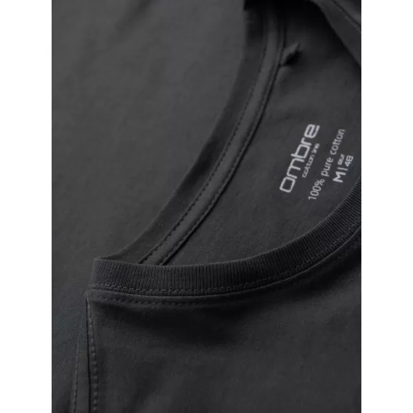  Košulja OMBRE OM-TSBS-0236 GRAFIT 