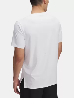 Muška majica kratkih rukava UNDER ARMOUR LAUNCH ELITE SHORTSLEEVE 1389802-100 BIJELA