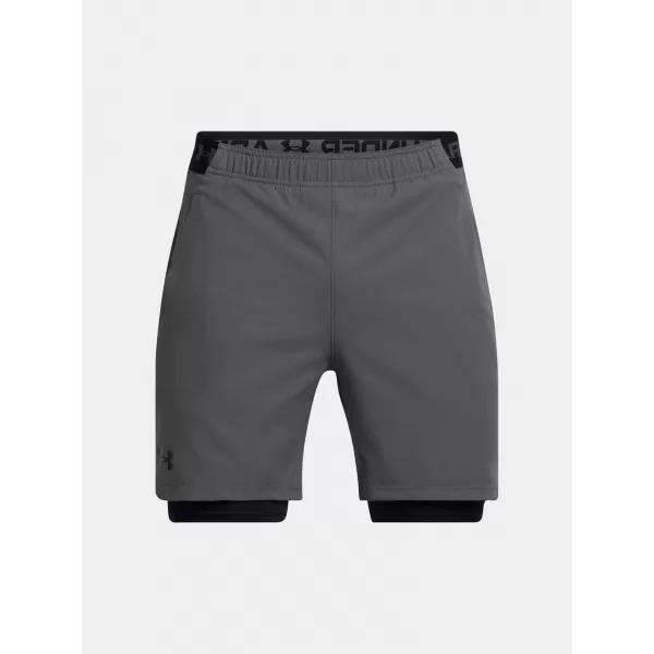  Muške kratke hlače UNDER ARMOUR VANISH WOVEN 2IN1 STS 1373764-025 SIVA 