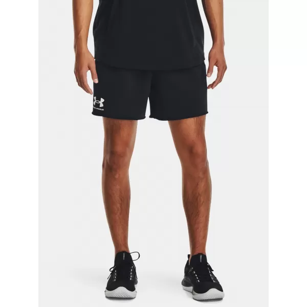  Muške kratke hlače UNDER ARMOUR RIVAL TERRY 6IN SHORT 1382427-001 CRNA 