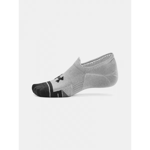  Čarape UNDER ARMOUR PERFORMANCE TECH ULT (3 PÁRY) 1379502-011 SIVA 