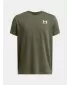 Majica za dječake UNDER ARMOUR B ICON TAPED SS 6001583-390 ZELENA