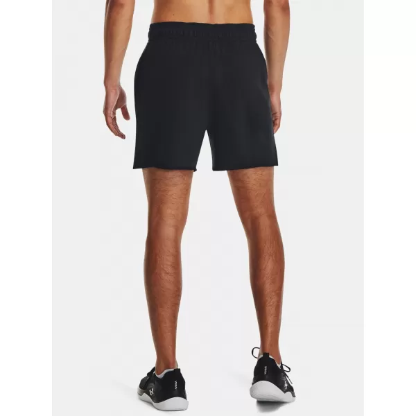  Muške kratke hlače UNDER ARMOUR RIVAL TERRY 6IN SHORT 1382427-001 CRNA 