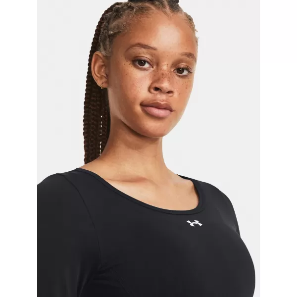  Ženska majica kratkih rukava UNDER ARMOUR TRAIN SEAMLESS LS 1379150-001 CRNA 