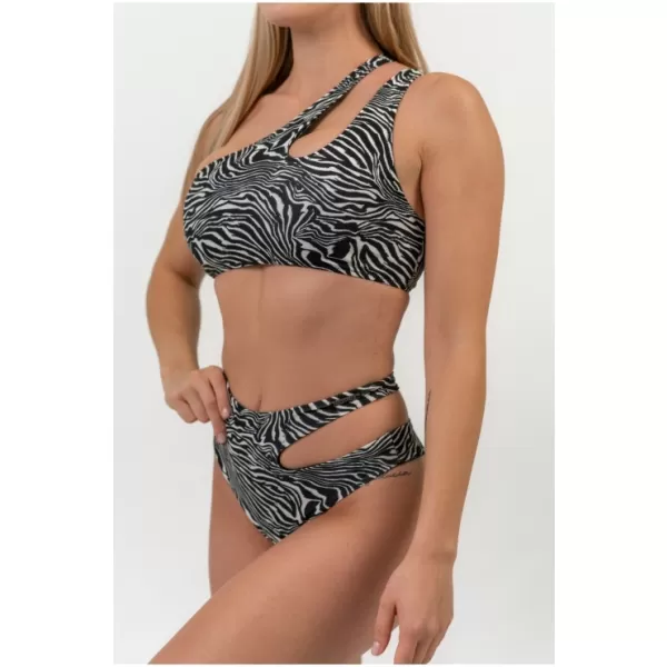  SÃO GONÇALO gornji dio bikinija - zebra 764 BIJELI Nebbia 