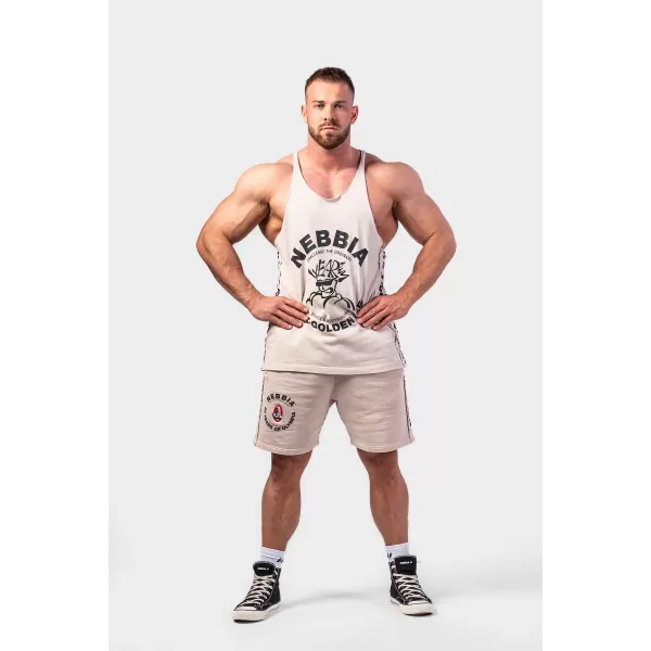  Washed muscle back stringer GOLDEN AGE 791 LIGHT GREY Nebbia 